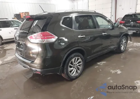 2015 Nissan Rogue Sl из США, поврежденный, VIN 5N1AT2MV0FC775818